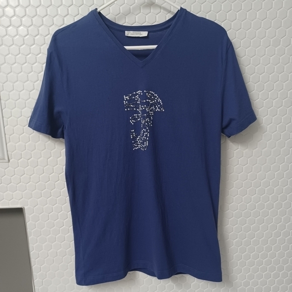 VERSACE Collection V neck t shirt tee - Picture 3 of 7